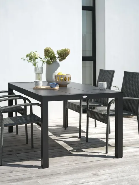 Havebord HAGEN B92xL160 grå