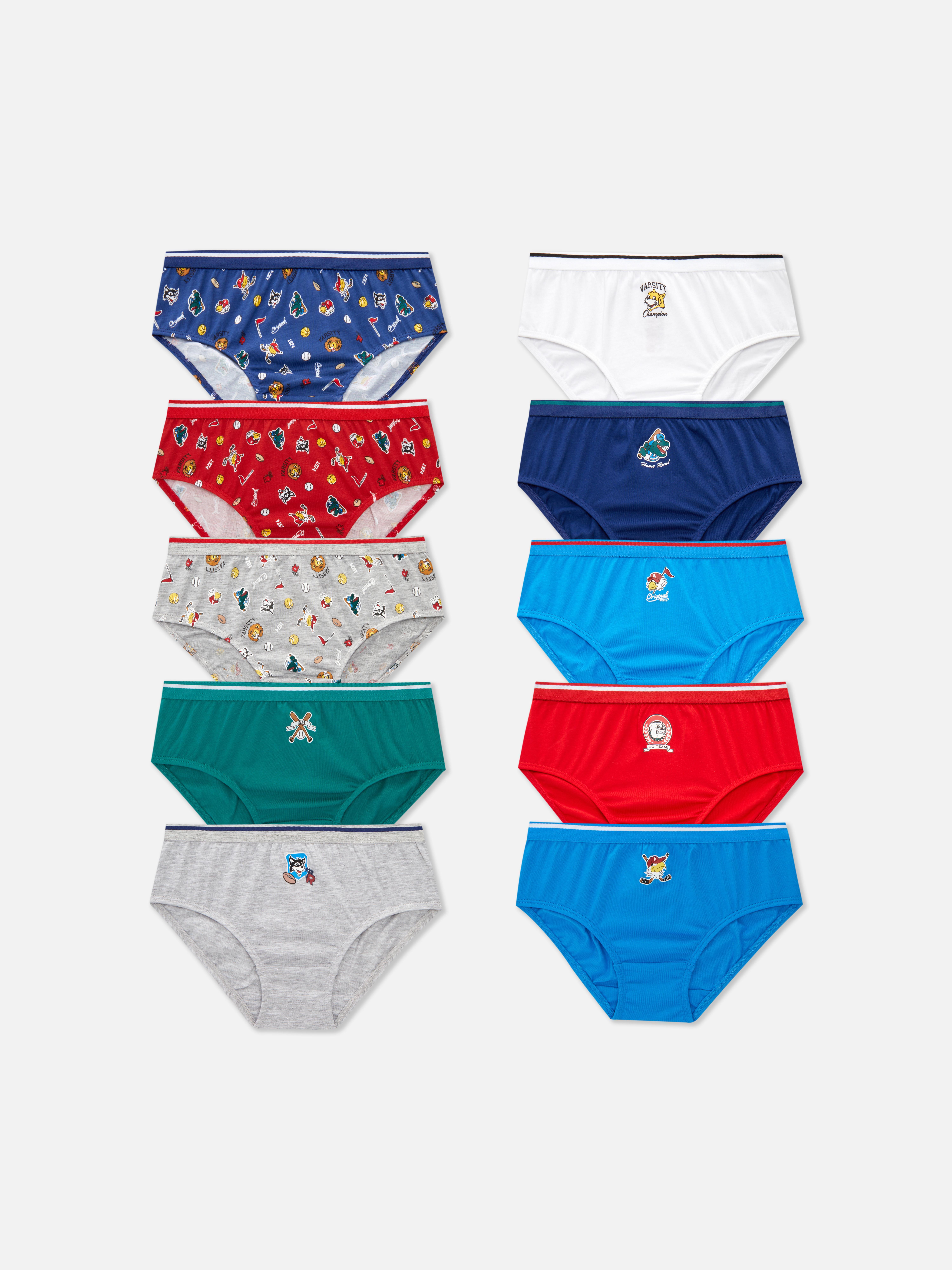 10-Pack Varsity Briefs