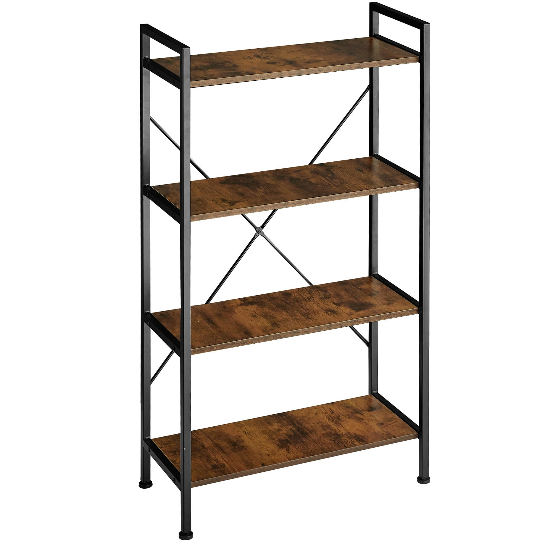 - Étagère Style industriel Bois foncé industriel, rustique