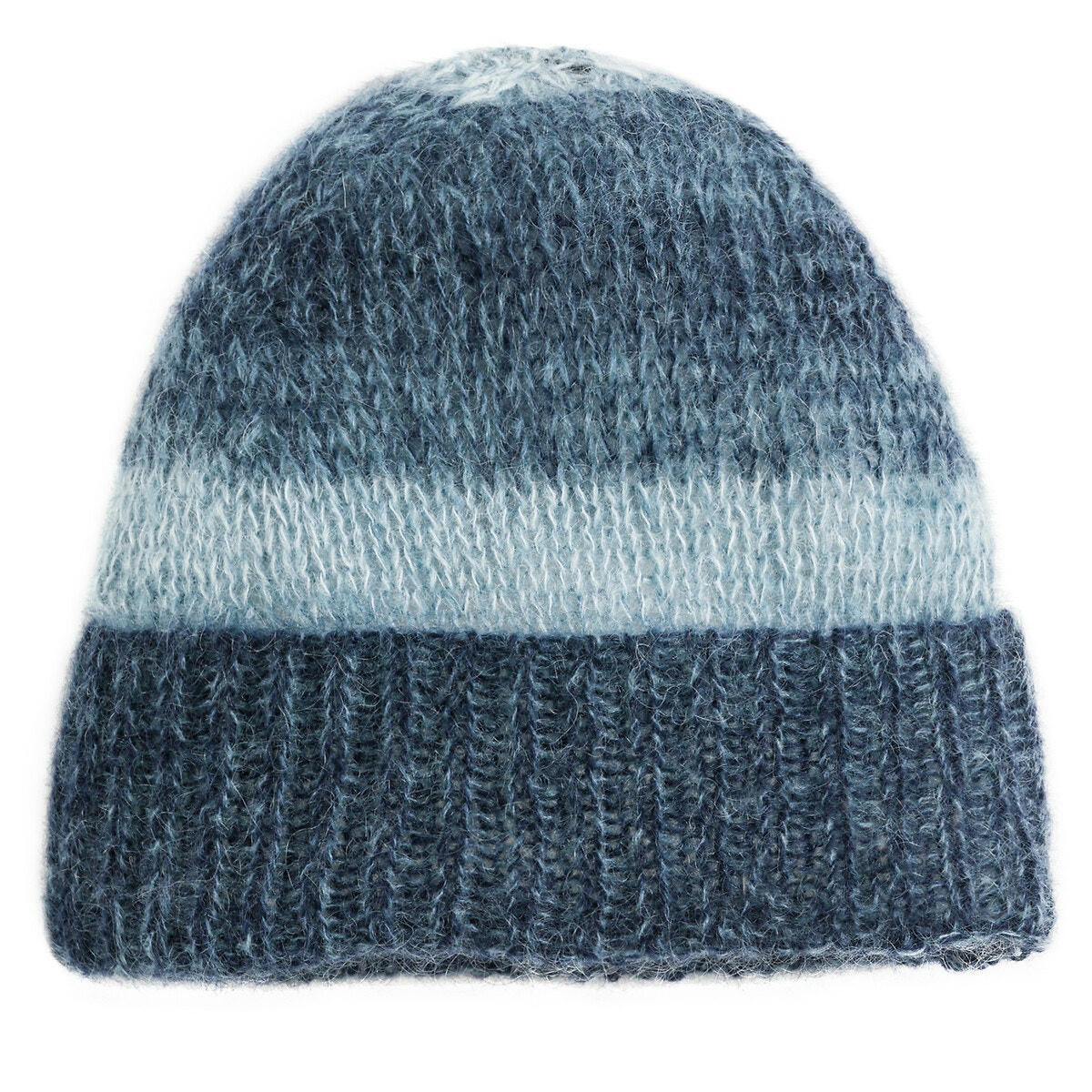 Bonnet effet dégradé en mohair mélangé