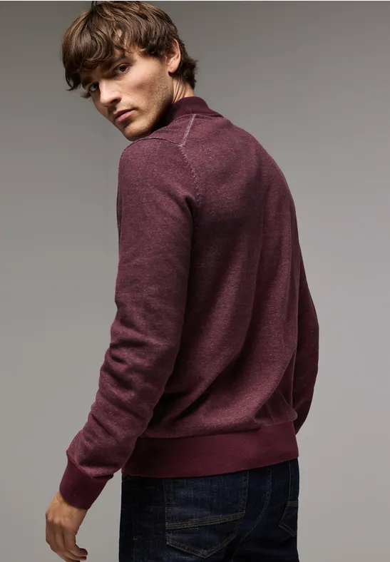 Pullover in Two Tone Optik