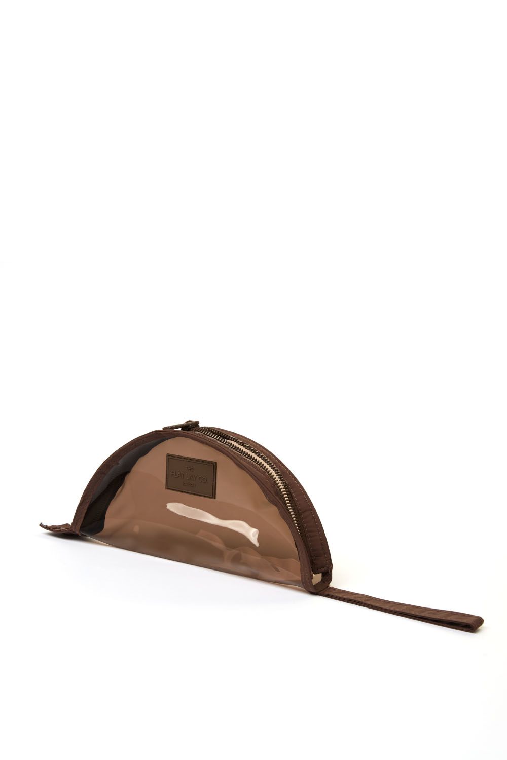The Flat Lay Co Lunar Flat Lay Makeup Pouch - Espresso