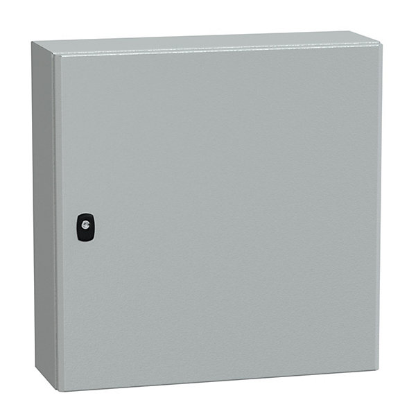 Nsys3d6620p Coffret Métallique étanche Ip66 - 600x600x200 - Plaque Fournie - Spacial S3d - Schneider Electric
