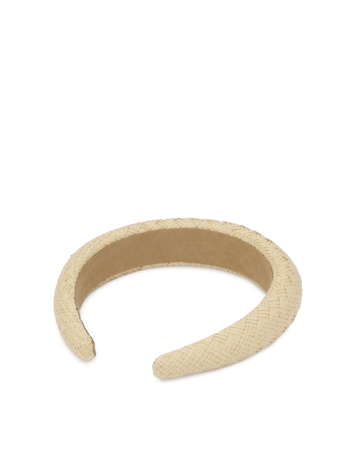 Straw hairband