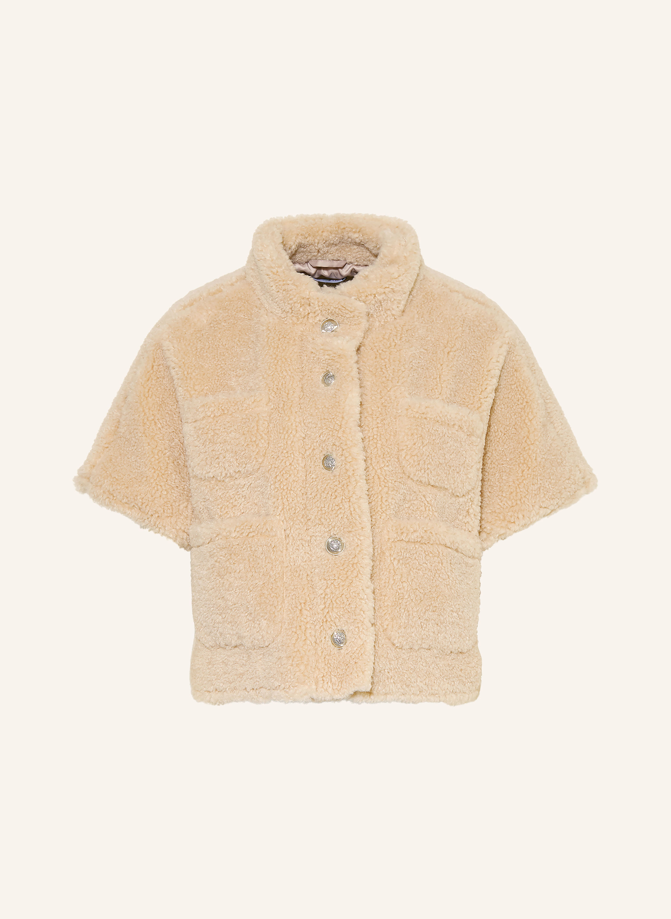 monari Teddyfell-Jacke