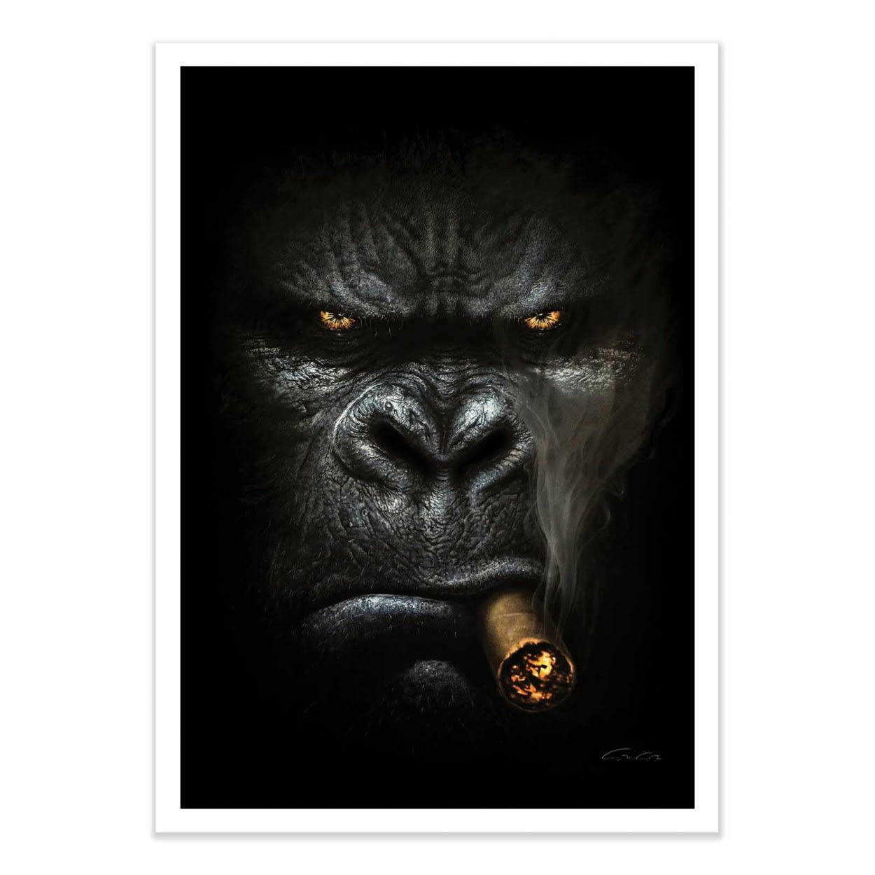 ALEXANDRE GRANGER - THE REAL BOSS - ALEXANDRE GRANGER - Affiche d'art 50 x 70 cm