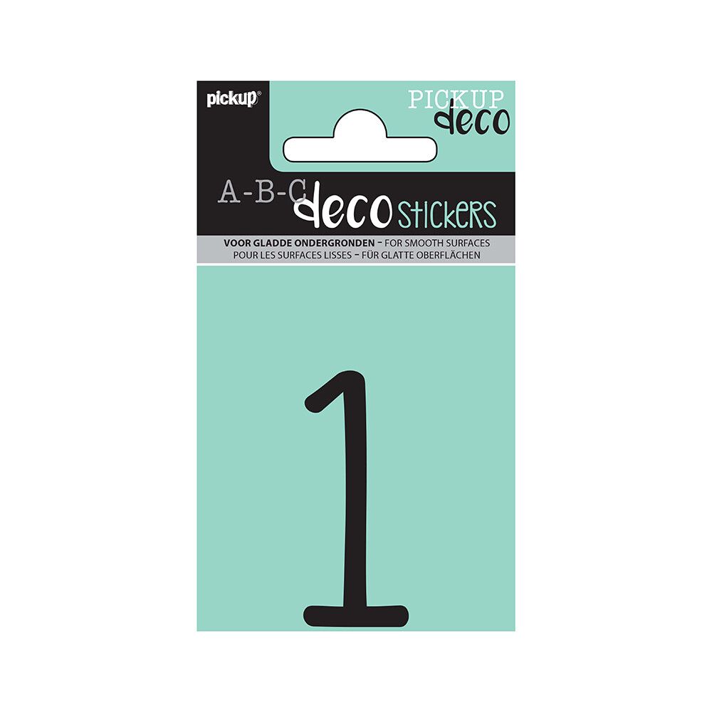 TALL PICKUP 1 ABC DECO MILA 60 MM 1 SVART