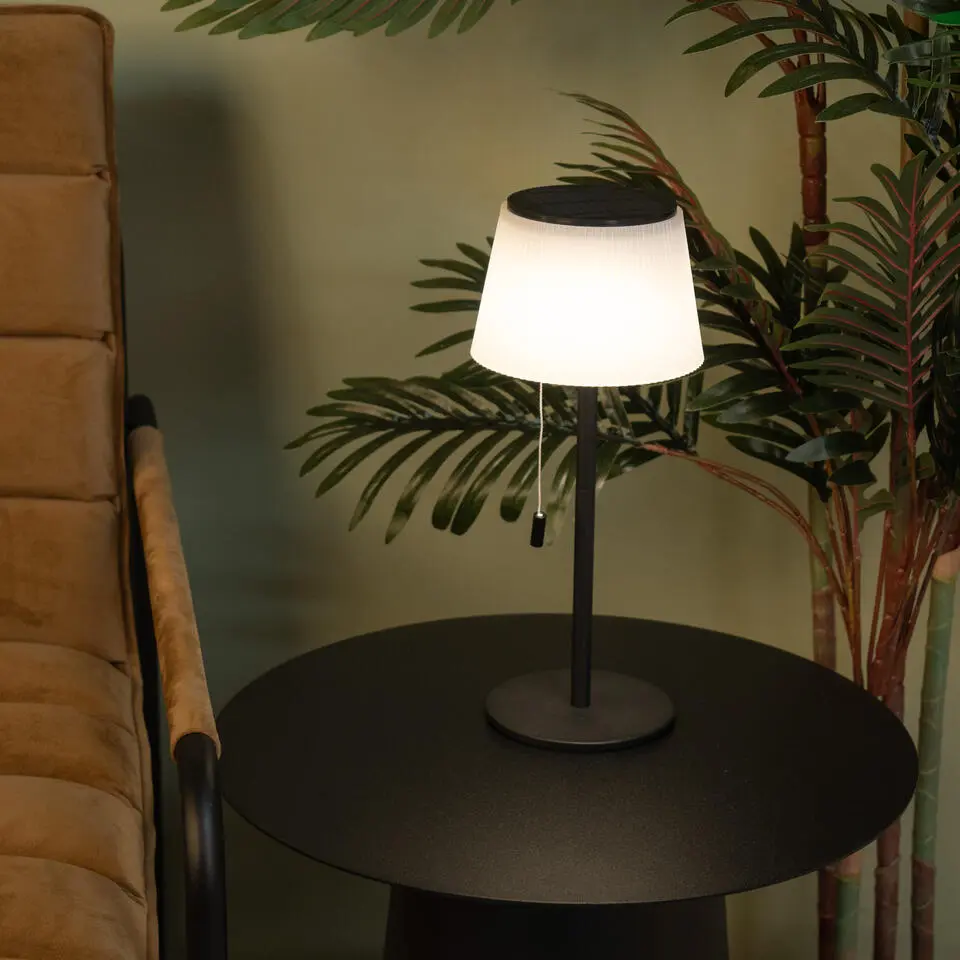 EGLO Scordiano Tafellamp - Solar - 38 cm - Zwart