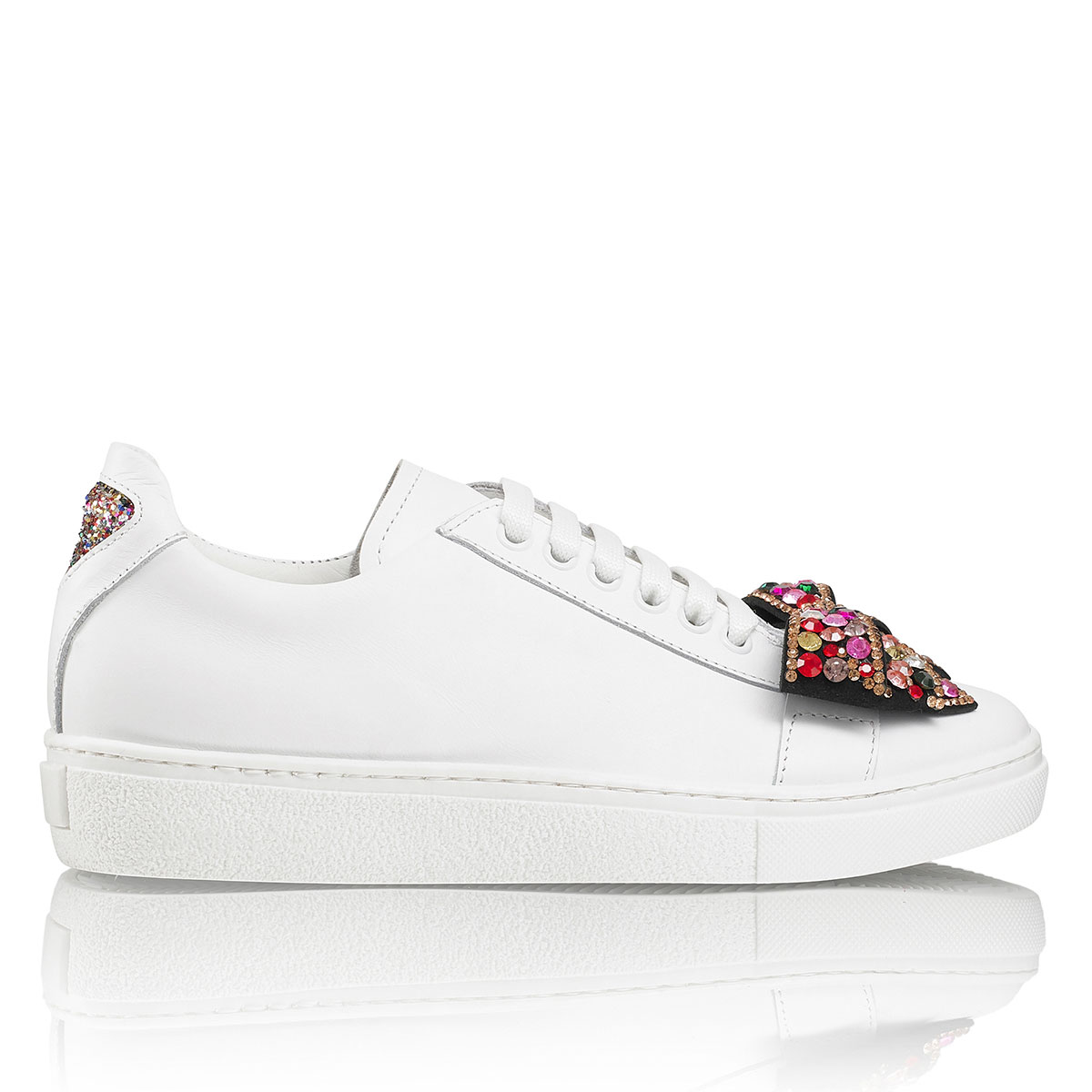 Russell & Bromley BOW WOW Jewel Bow Sneaker