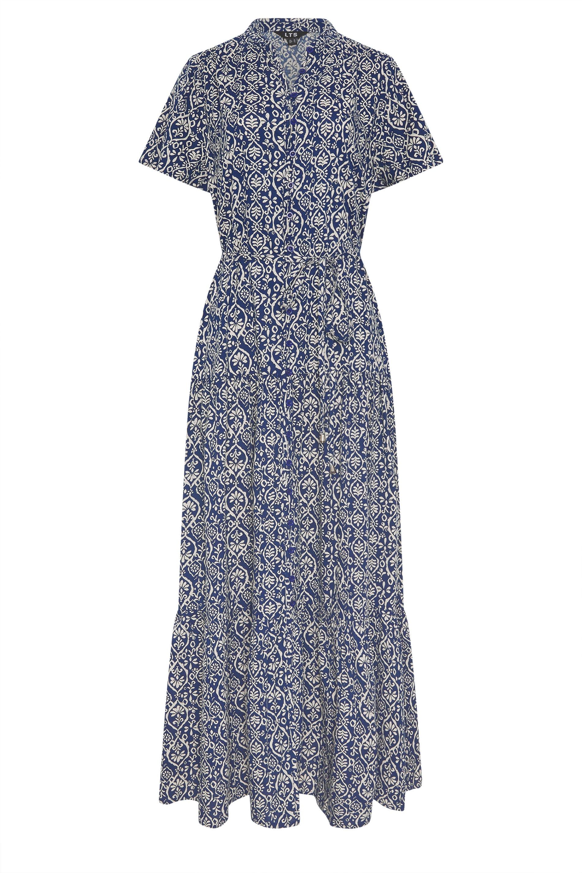 Long Tall Sally Tall Floral Tie Waist Maxi Dress