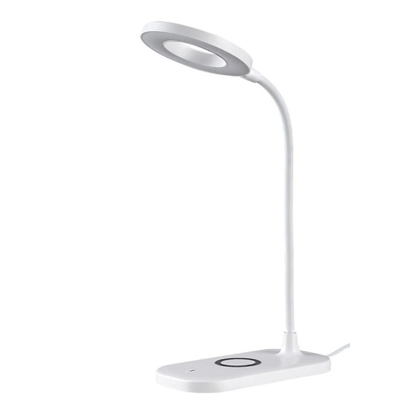 Lampka biurkowaHardin biała LED 5W Odcienie bieli wys:29cm Rabalux