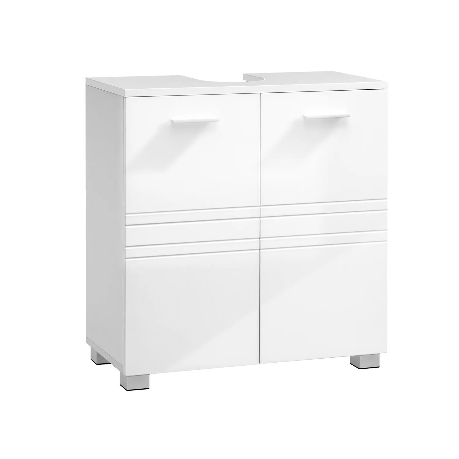 Meuble sous lavabo blanc