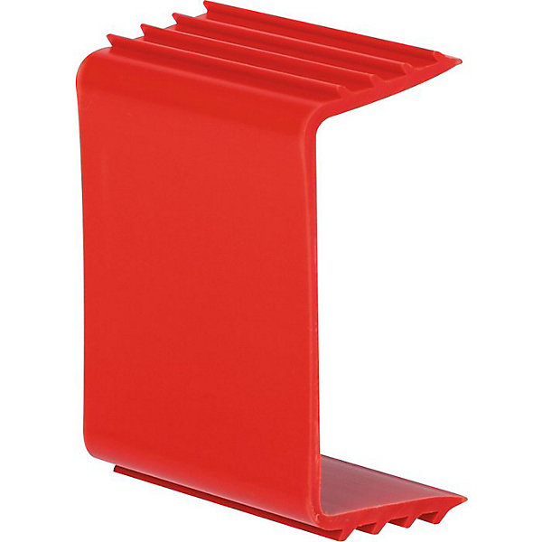 Etrier de fixation de tube pour goulotte plastique rigide