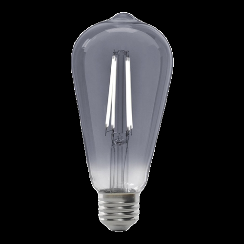 NOMA Designer Series ST19 E26 Base Non-Dimmable LED Smoke Style Light Bulb, 40W