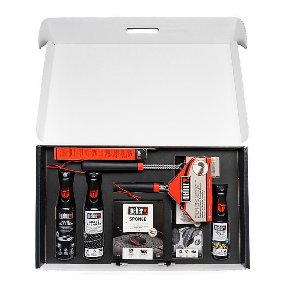 Kit de nettoyage Barbecue Gaz Acier Emaillé - Weber
