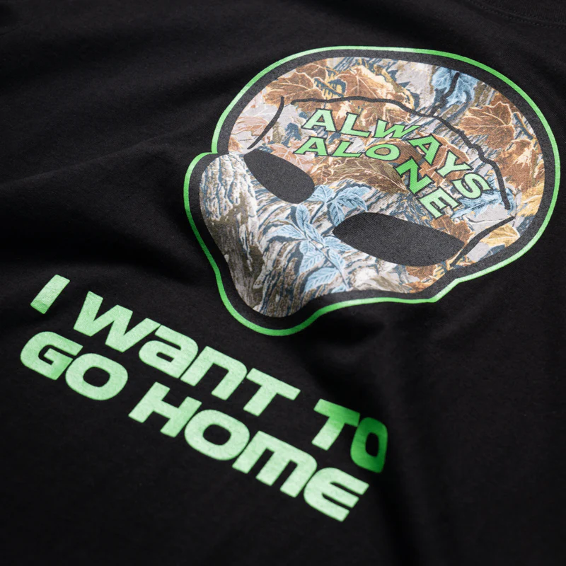 Anti Social Social Club Redneck Alien Tee - Black