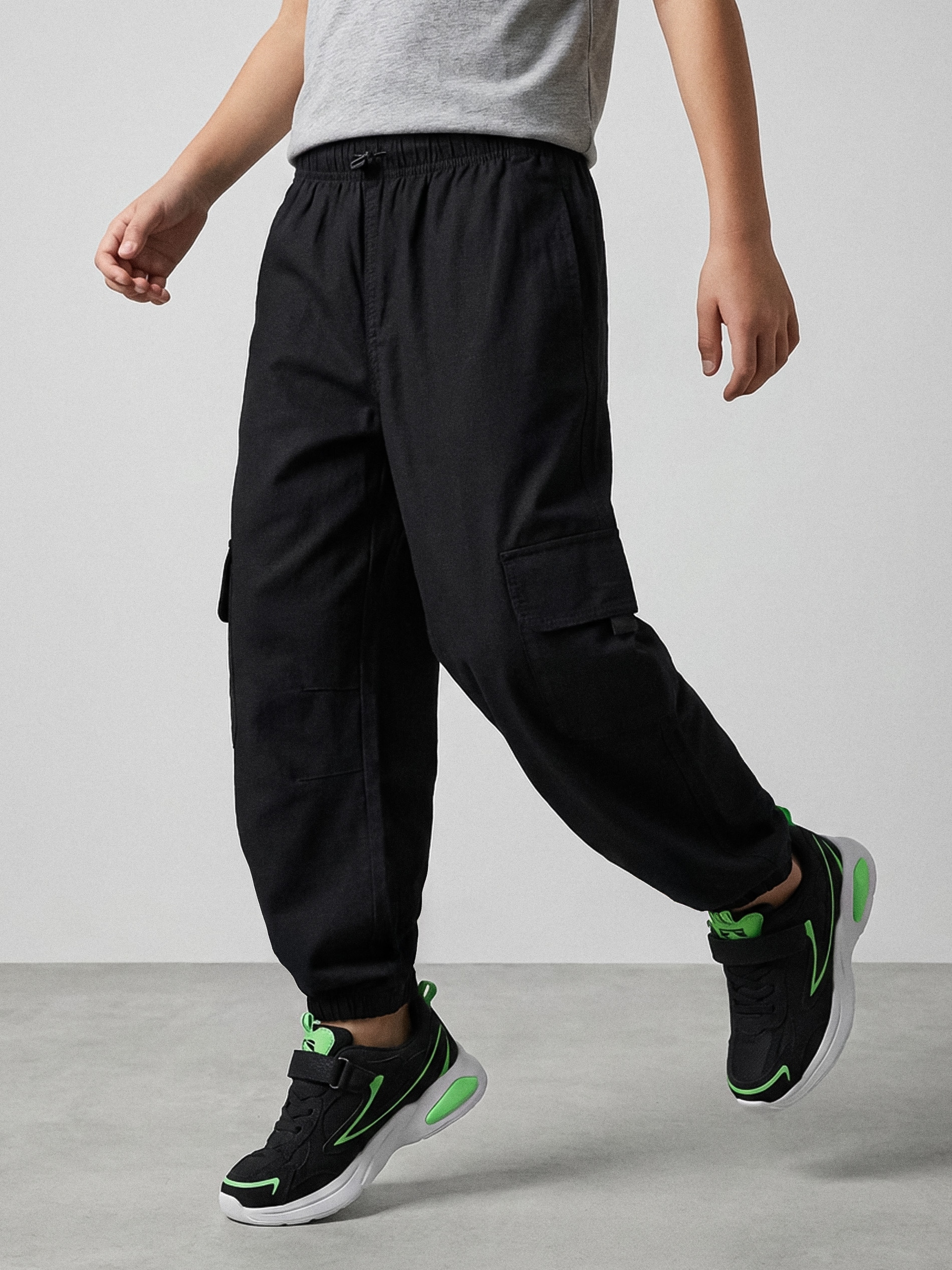 Bawełniane spodnie jogger