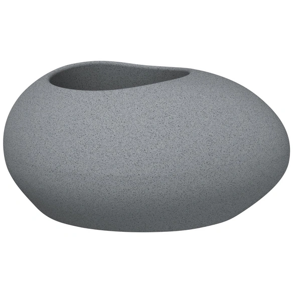Pflanzgefäß »FLOW«, ØxH: 48 x 23,1 cm, grau