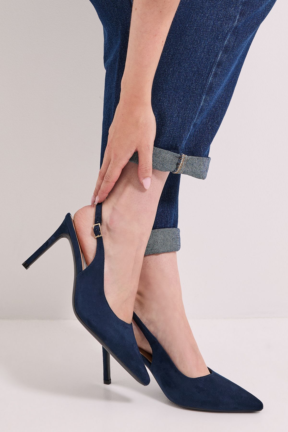 Dorothy Perkins Dasha Sling Back High Stiletto Court Shoes