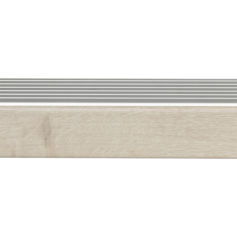 Profilé de finition pour escalier Chêne glacier 130 x 5 cm CANDO