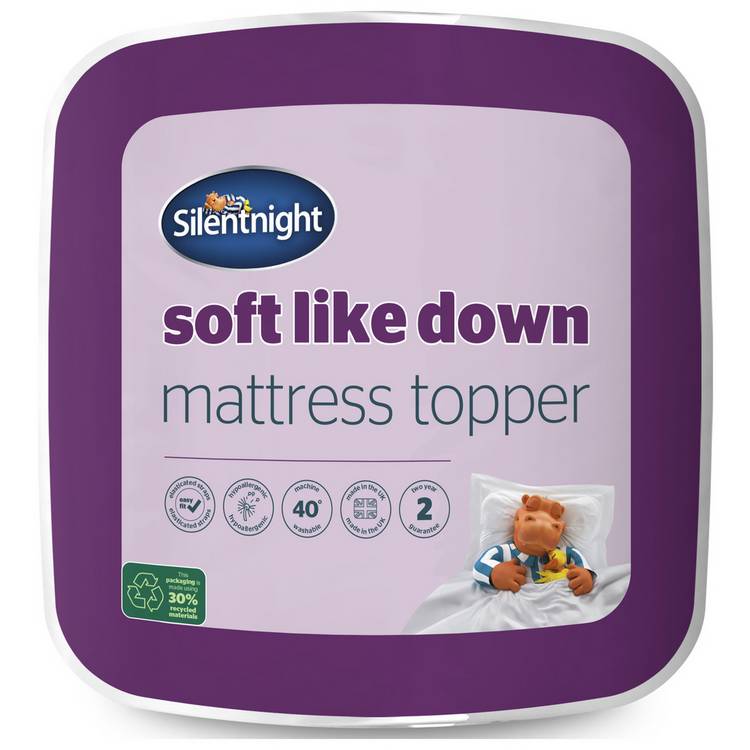 Silentnight Soft Like Down Mattress Topper - Small Double