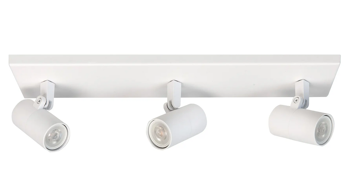 Highlight spot Picollo - 3 lichts - 40 x 11  cm - zwart