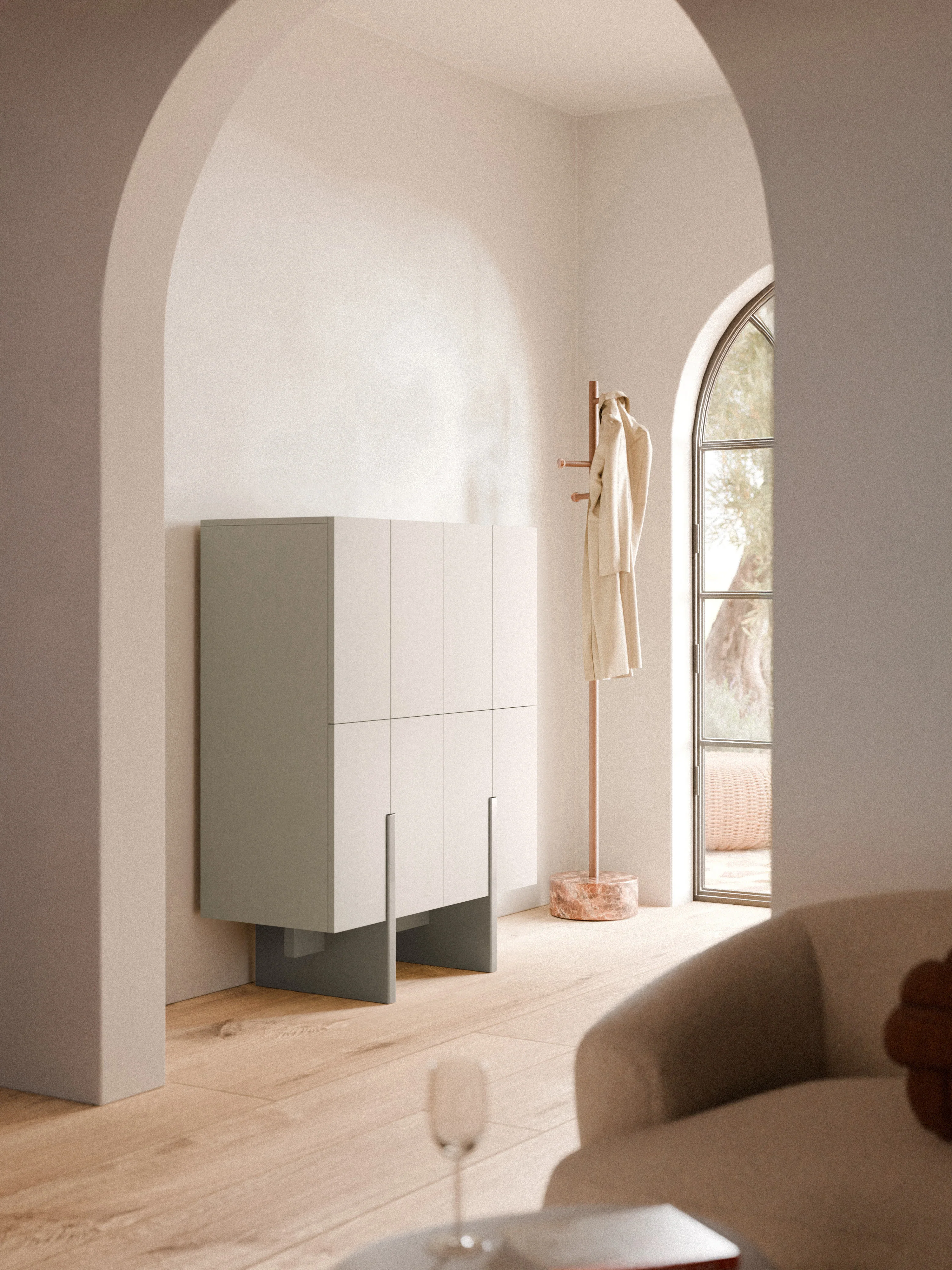 Holz-Highboard Dado