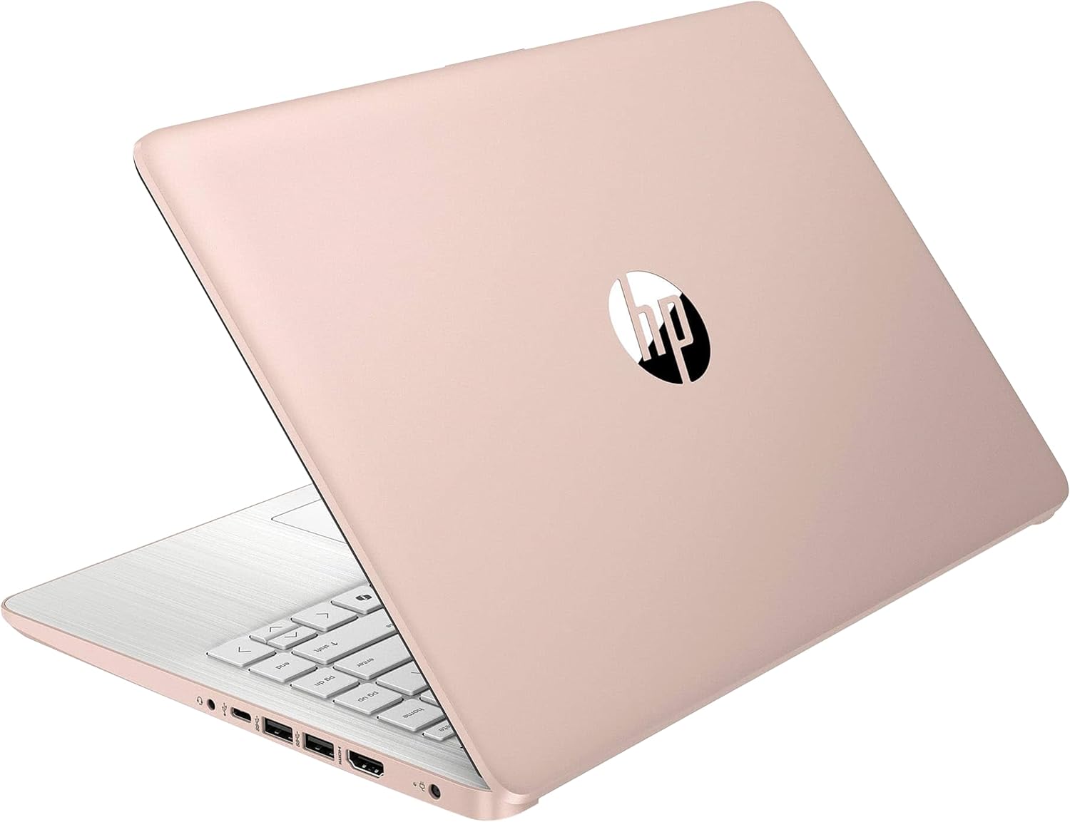 HP Stream 14 HD Laptop, Intel Processor N150, 4GB RAM, 128GB UFS, Intel Graphics, Webcam, Wi-Fi 6, Long Battery Life, Copilot, Windows 11 S, Gold (Renewed)
