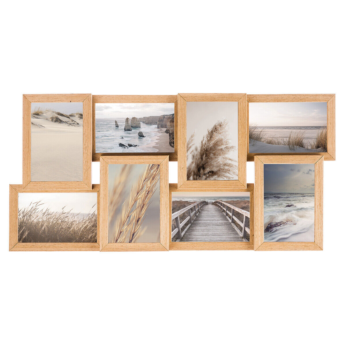 Multimoldura NATURE para 8 fotos