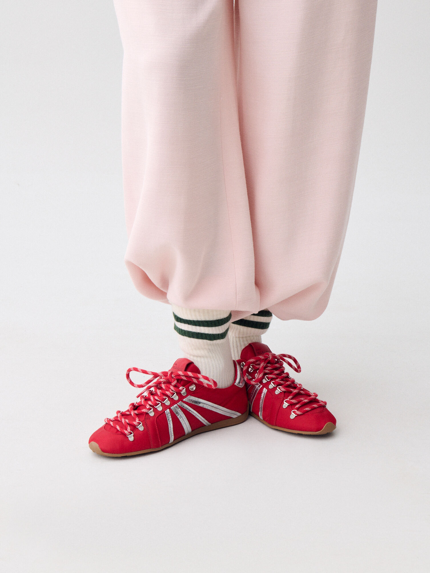 Basket Swing Poppy rouge