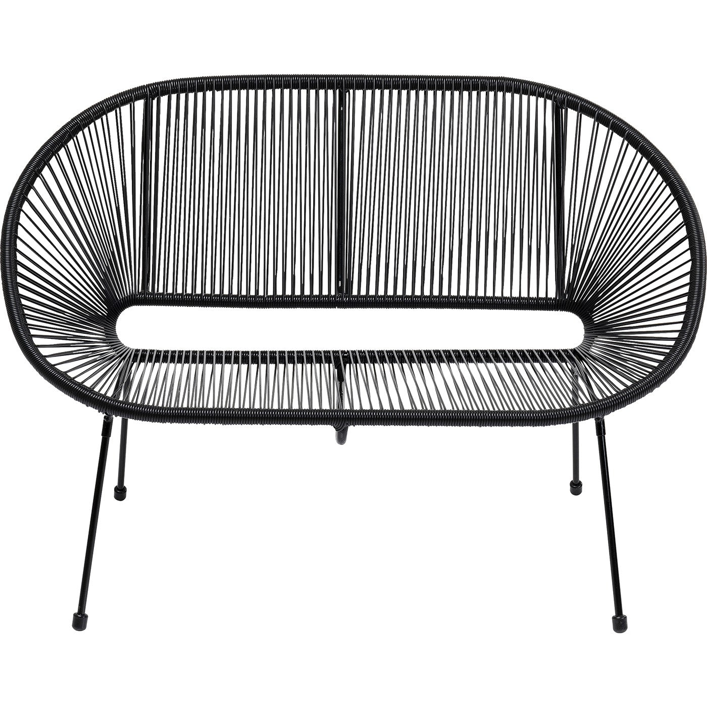 Kare Design Tuinbank Acapulco Mono zwart