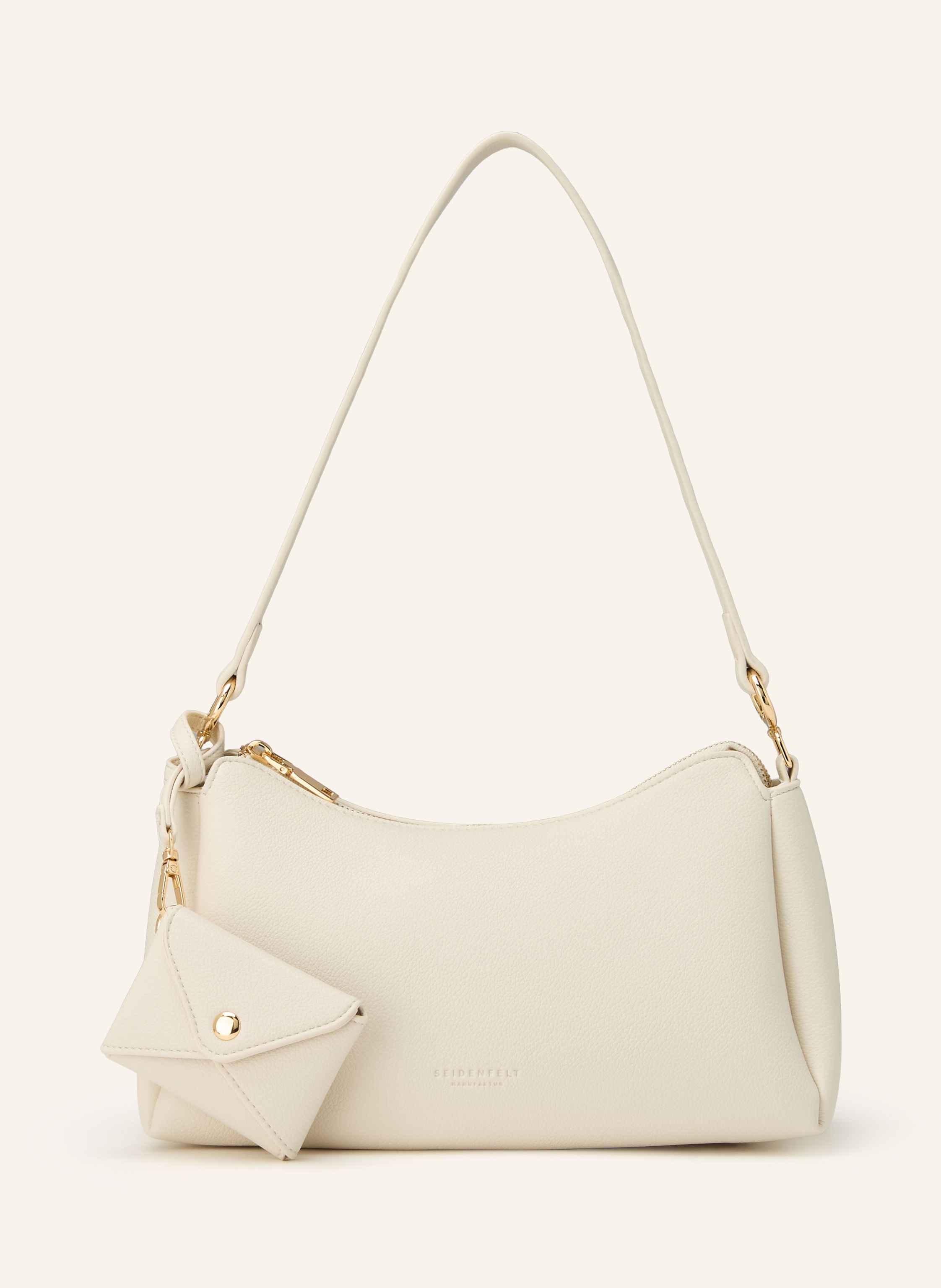 SEIDENFELT Schultertasche MELOY mit Pouch