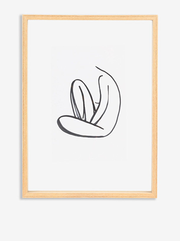 Cadre photo 30x40cm bois - urban nature culture naturel