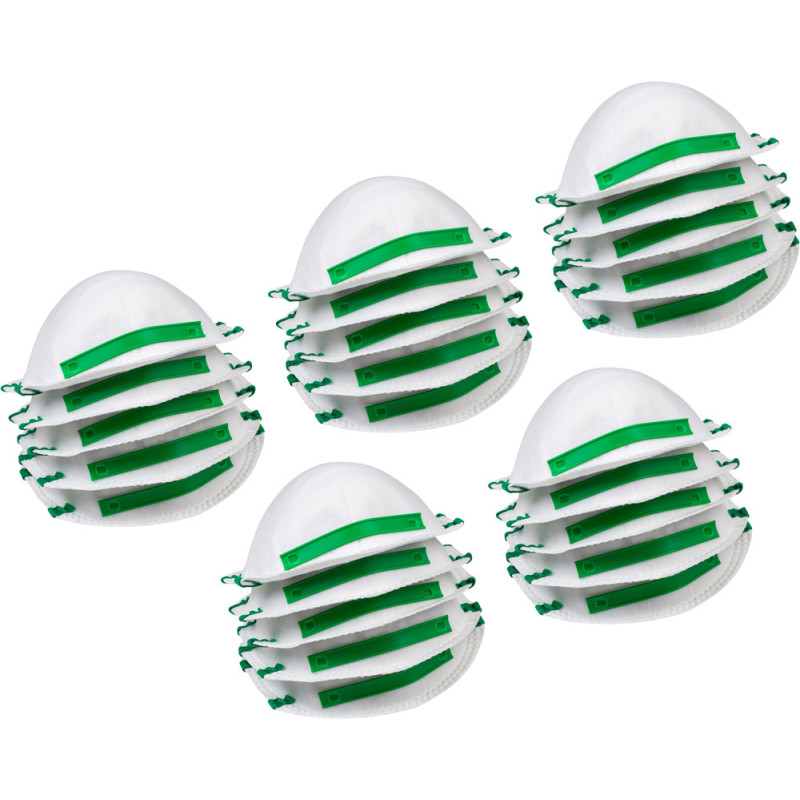 Masque anti-poussière FFP1 25 pièces CONNEX