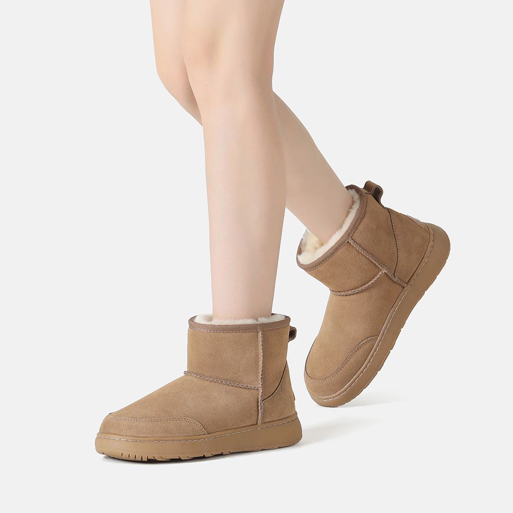 EverAu Australia Real Sheepskin Rosella Outdoor Boots with TPR Sole
