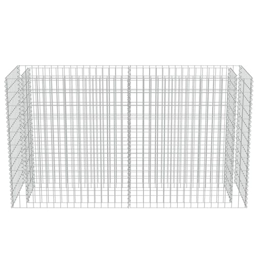 NNEVL Gabion Raised Bed Galvanised Steel 180x50x100 cm