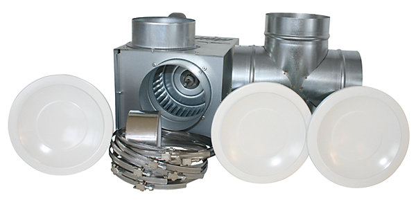 Kit récupérateur d'air chaud Autogyre 350 m³/h max