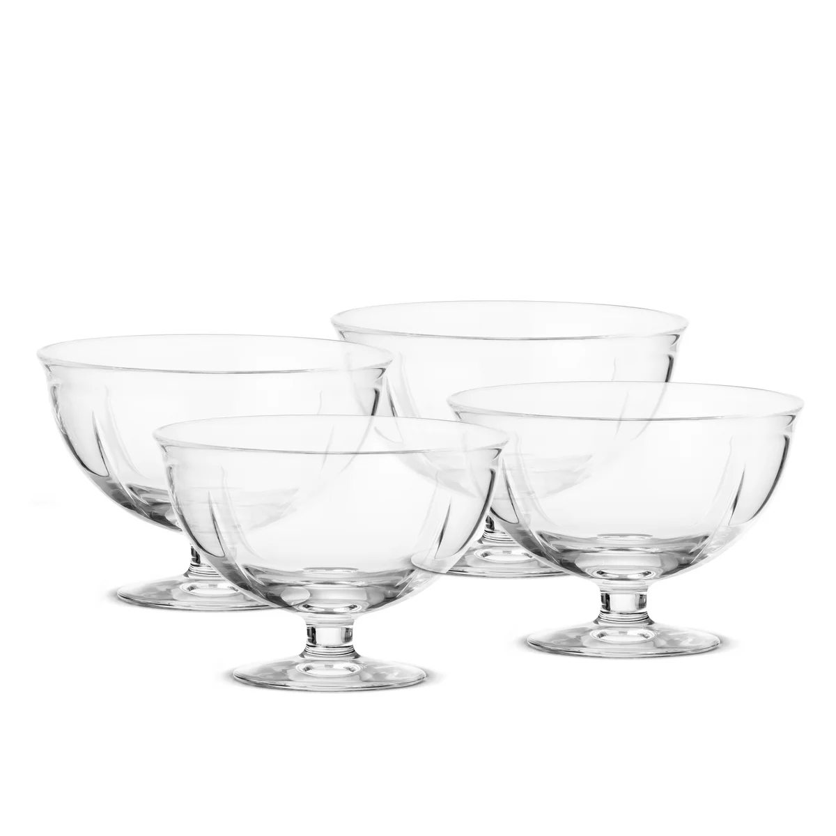 Rosendahl - Grand Cru Soft Schale auf Fuß, 4er-Set