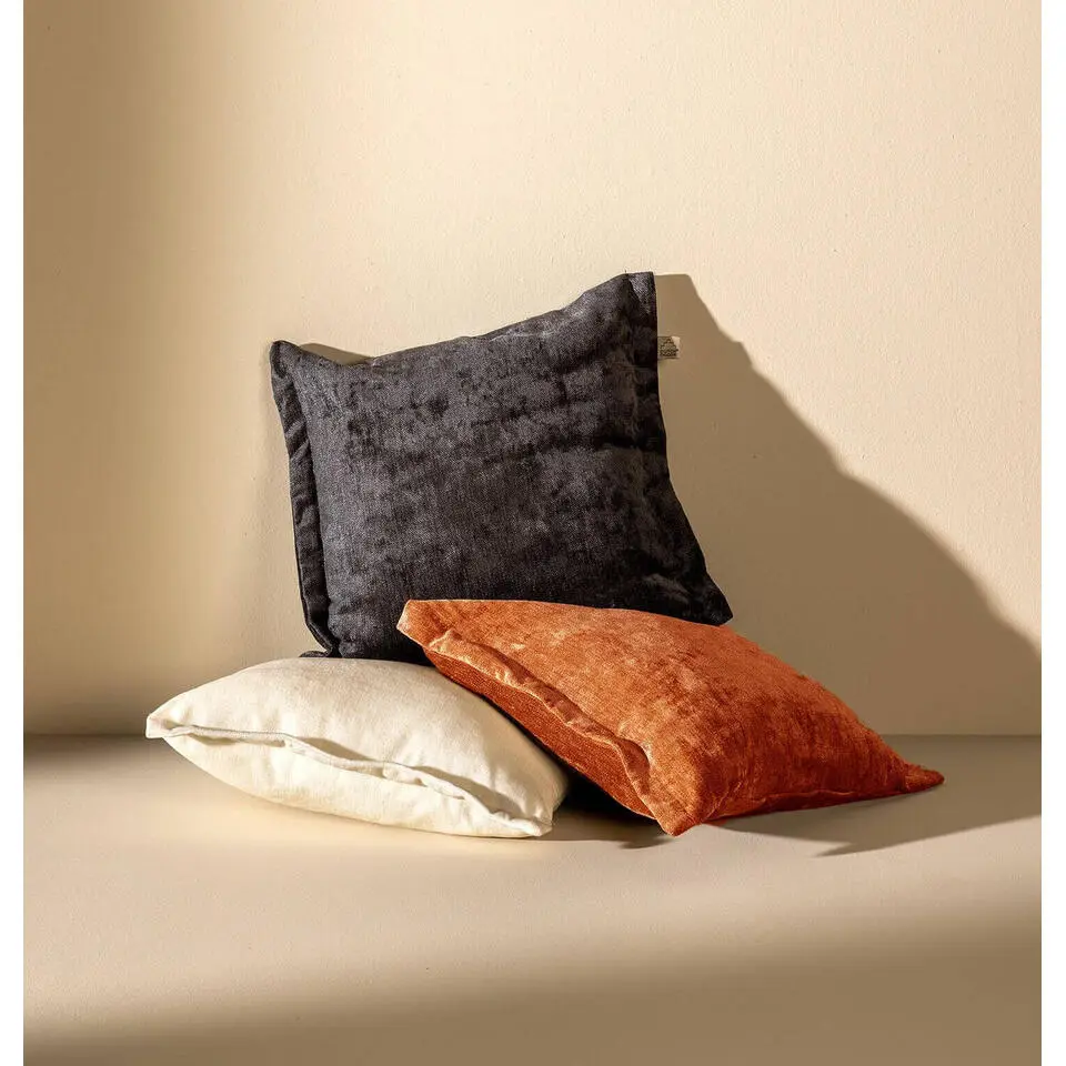 Kussenhoes Lewis - Potters Clay - 45x45 cm