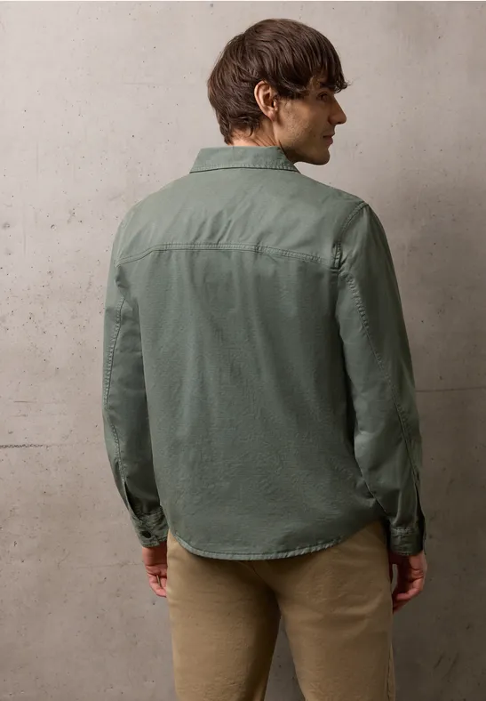 Garment dye Overshirt