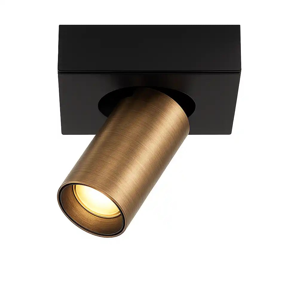Highlight spot Eliano - 1 lichts - 10 x 12.5  cm - brons