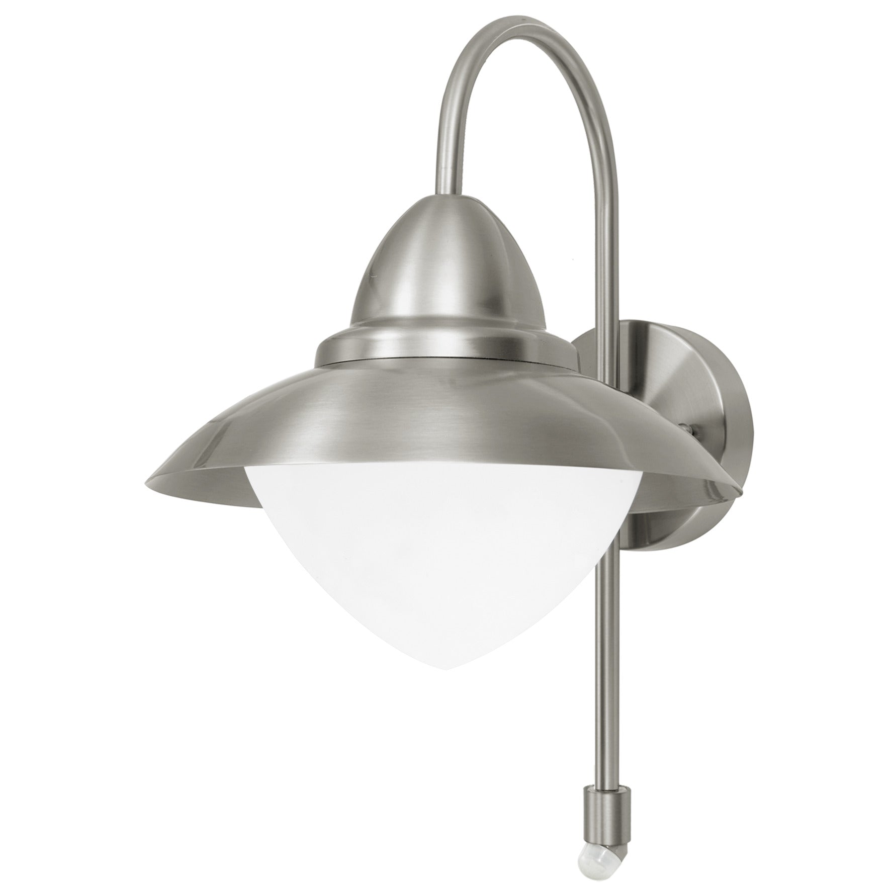 EGLO wandlamp buiten Sidney - e27 - 37,5 cm - sensor - rvs