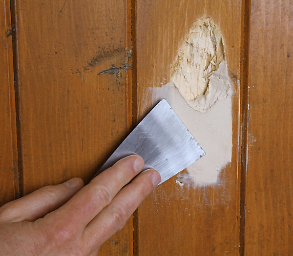 2 Reboucheurs Bois Semin - Traitement des Trous et Fissures - Intérieur/extérieur - Finition Bois Foncé - Poudre - 1 kg