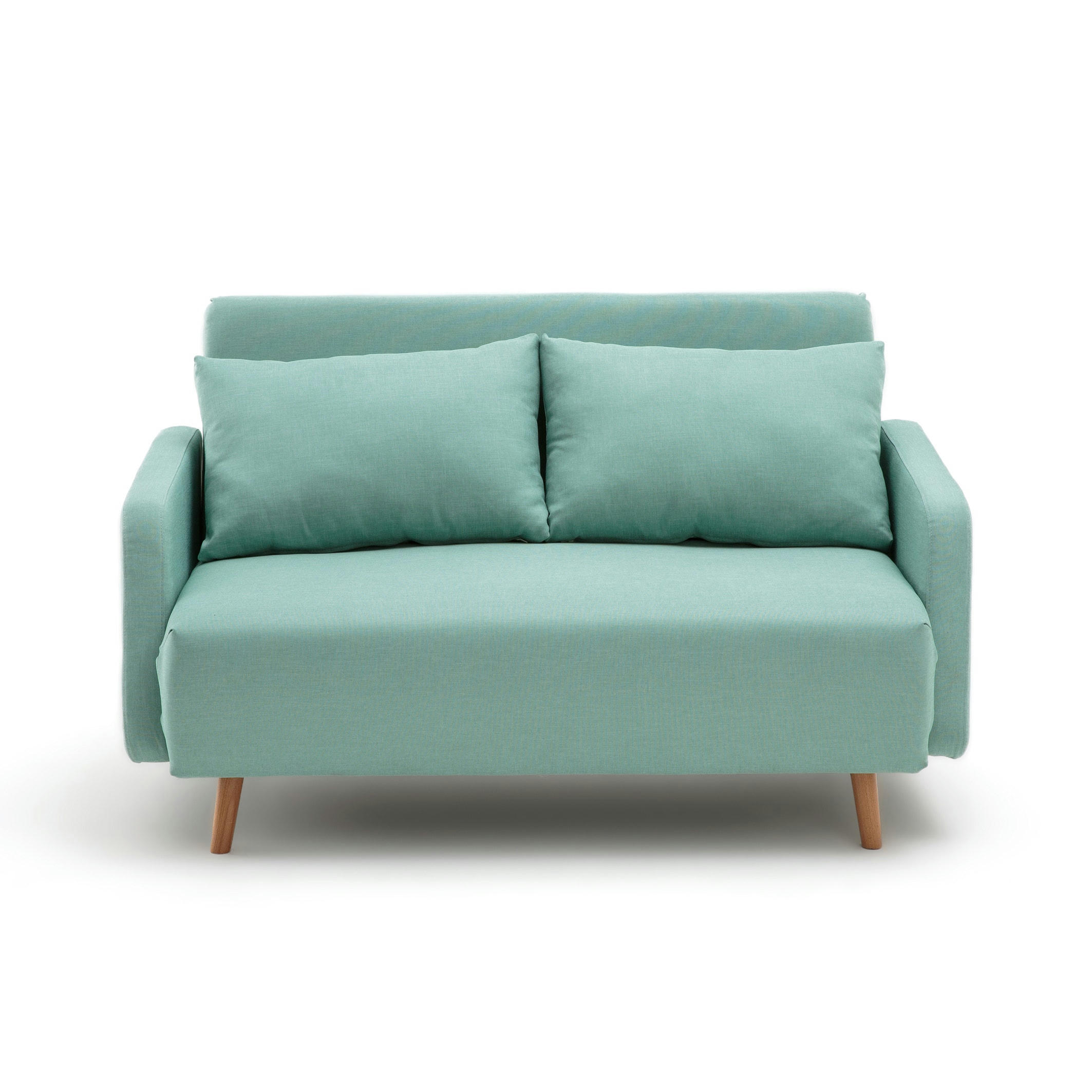 Canapé convertible tissu texturé 2 places, Cosico