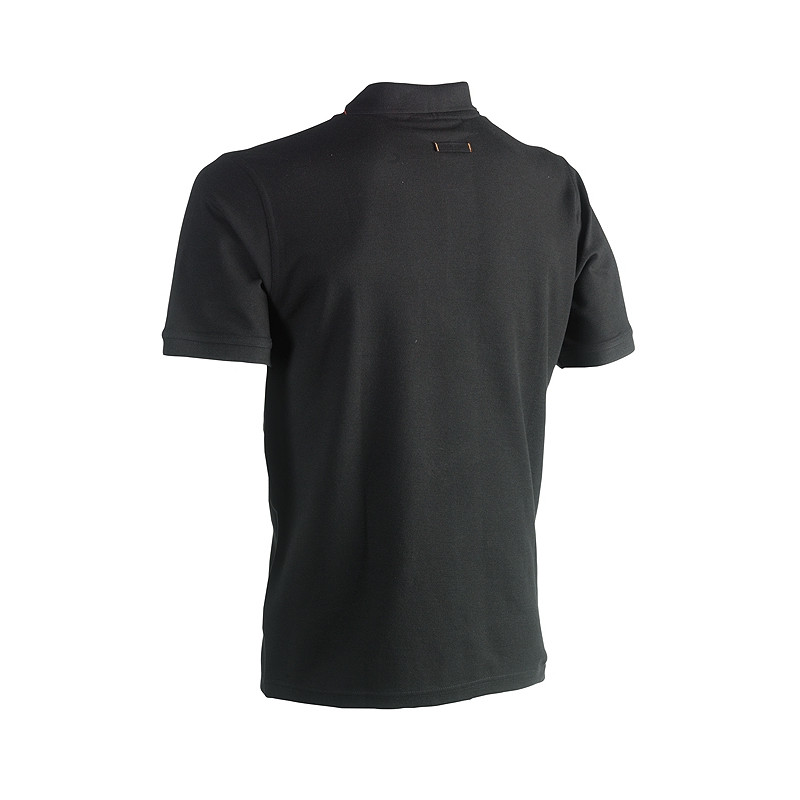 Polo à manches courtes Léo noir M HEROCK