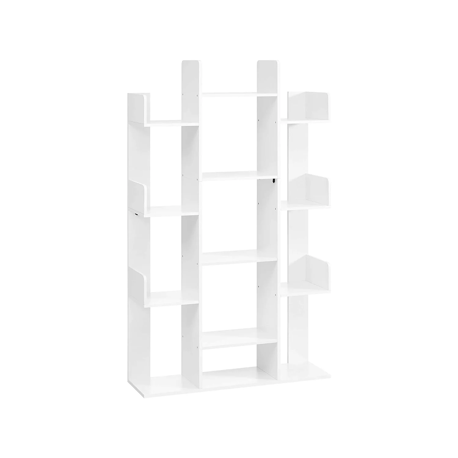 Bibliothèque 13 cases blanc
