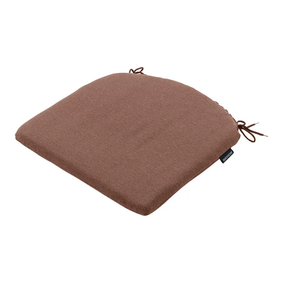 Madison - Zitkussen Panama - Bruin - 46x48x4,5cm - Set van 4