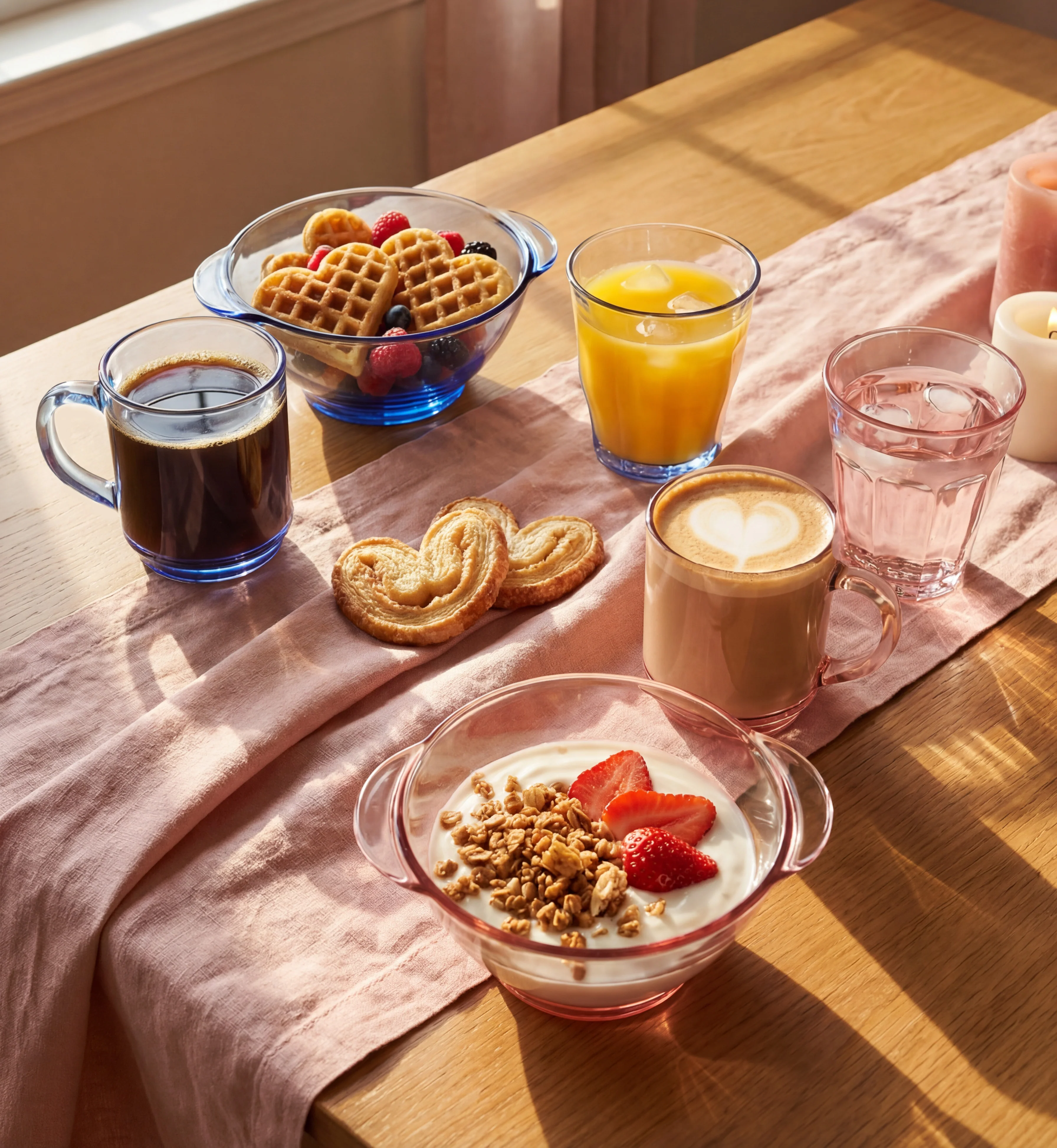 Coffret duo Saint-Valentin - Verres et Mugs