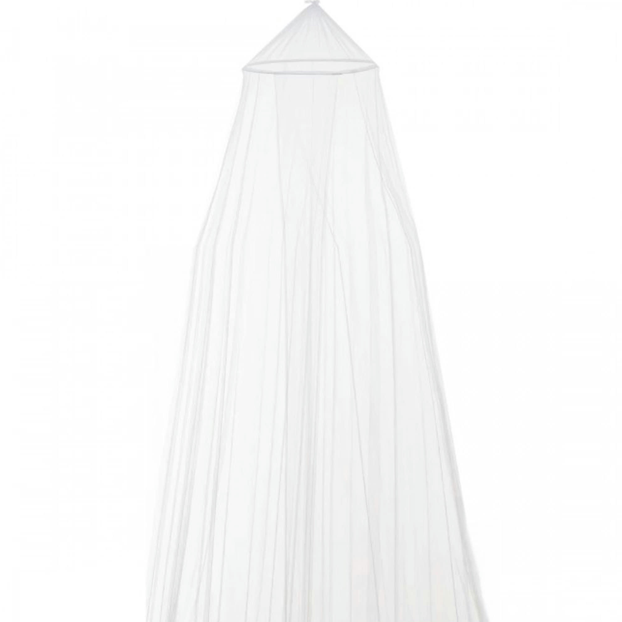 - Moustiquaire de lit polyester blanc - 1 place