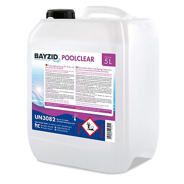 2 x 5 L Traitement Liquide Pour éliminer La Turbidité Des Piscines équipées De Cartouches Ou De Boules Filtrantes